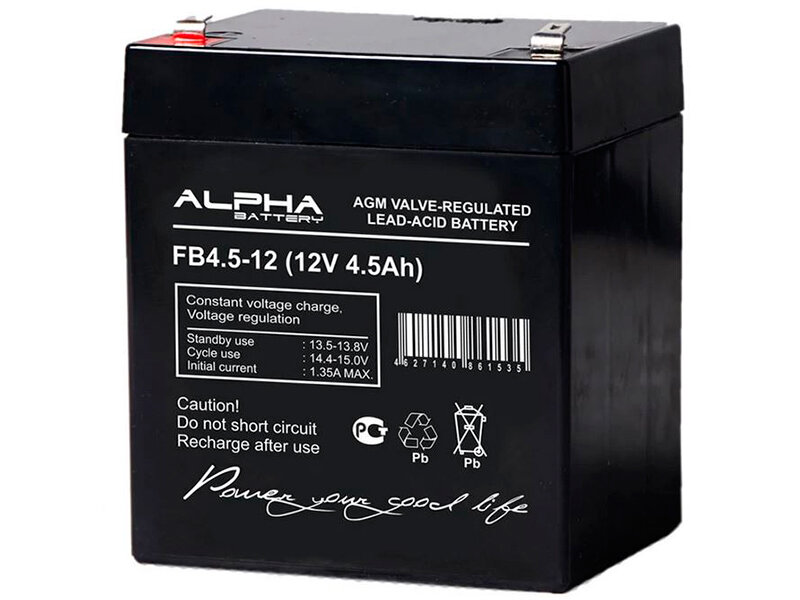 Аккумулятор для ИБП LFA FB 4.5-12 (12В 4.5Ач / 12V 4.5Ah)