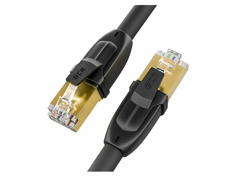   GCR Prof F/FTP 28AWG cat.7 RJ45 CU 5m Black GCR-52562