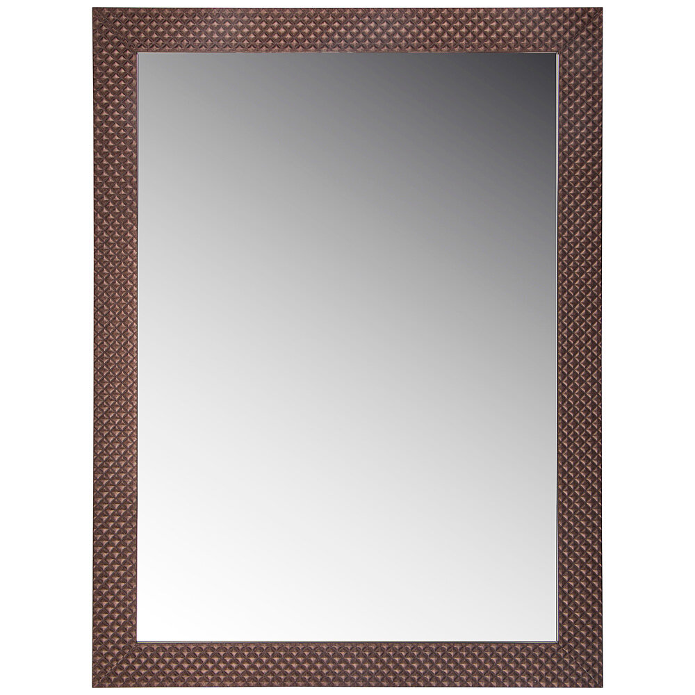 Зеркало 541-790 в раме шоколадное серебро 60*80 см; 51*71 см