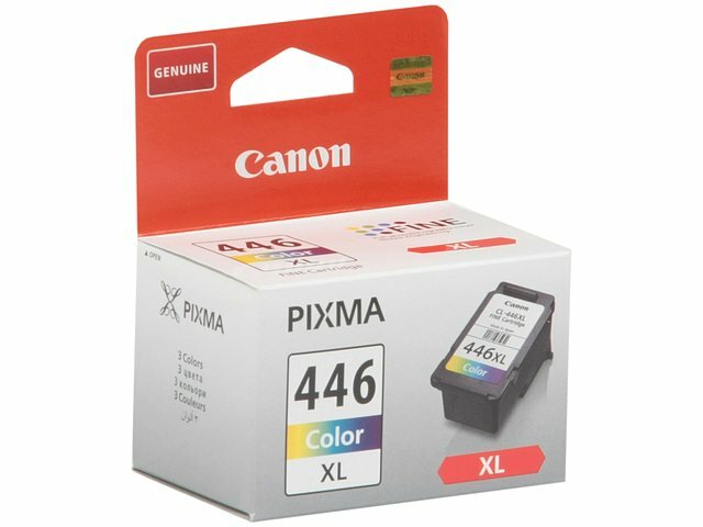 Картридж Canon Картридж Canon CL-446XL (трехцветный) для PIXMA MG2440/2540 (13мл)
