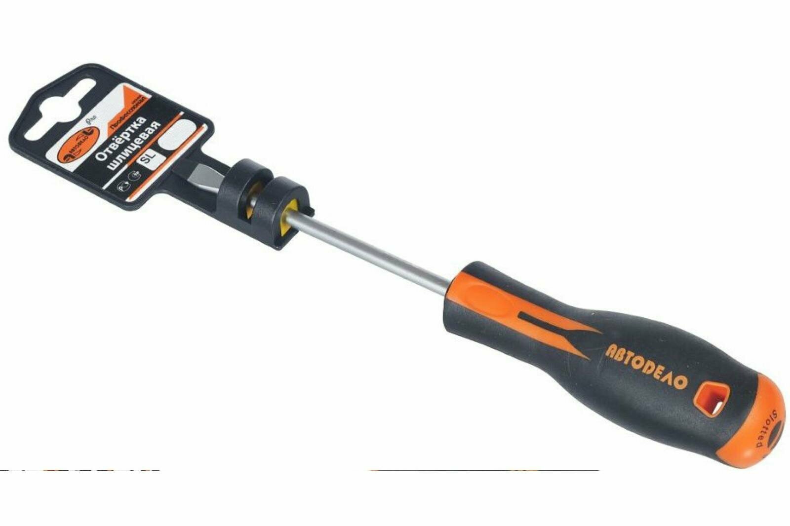 фото Отвертка шлицевая АвтоDело PRO 6,5х 150мм 39566