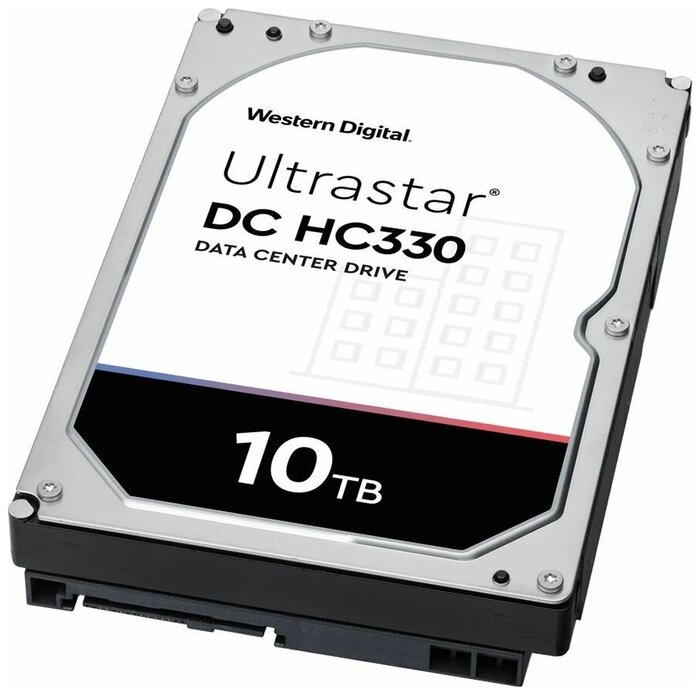 Western Digital Жесткий диск 10ТБ Western Digital Ultrastar DC HC330 WUS721010AL5204, 7200об./мин., 256МБ (SAS) (oem)