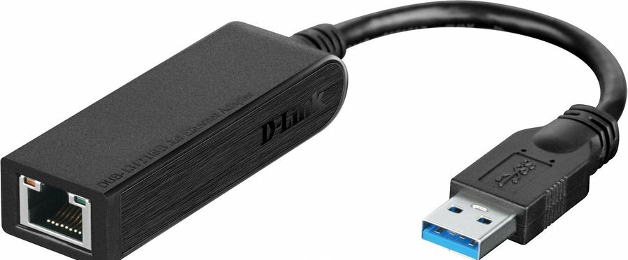 Сетевая карта D-Link DUB-1312 USB 3.0 среда передачи данных кабель 10/100/1000Mbps