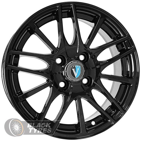 Литой диск Venti 1506 6x15/4x100 D60.1 ET45, Черные