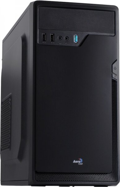 Корпус Aerocool CS-100 ADVANCE, без БП, mATX, черный