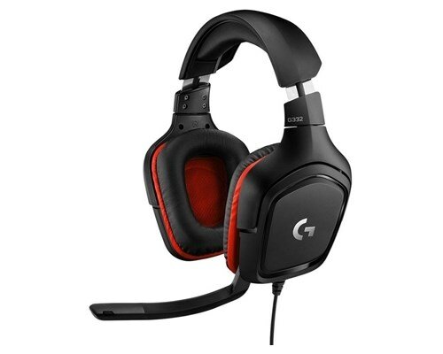 Гарнитура для компьютера Logitech G332 Black/Red