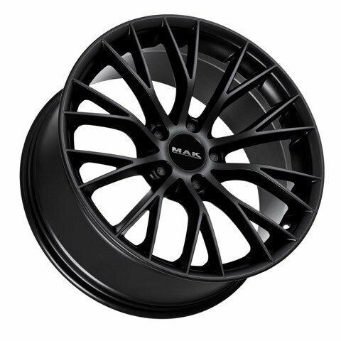    MAK MUNCHEN Mat Black 8.5x19 5x108 ET42 D63.4 Matt black (F8590MUMB42GD2)