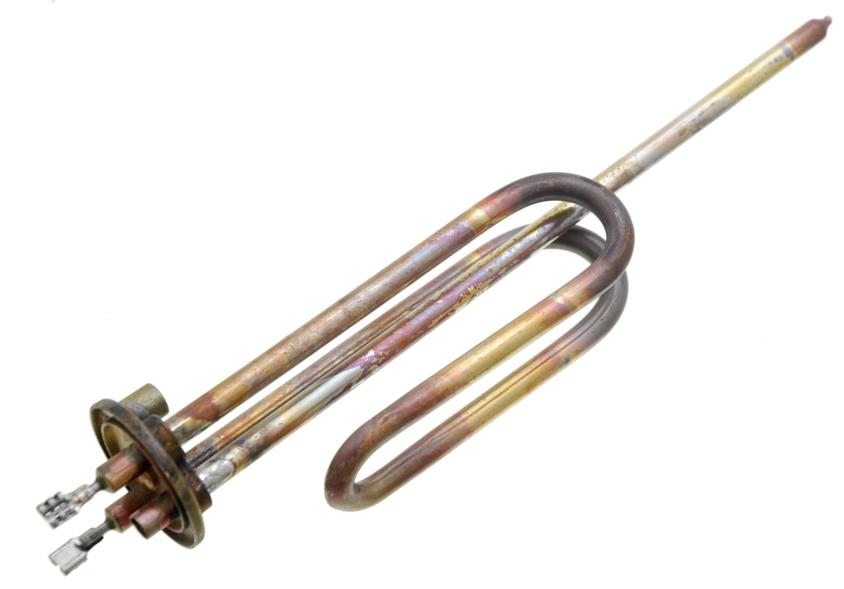 ТЭН (нагреватель) водонагревателя 1500W RCA Thermowatt (медь, фланец 48 мм, M6) под овальный фланец
