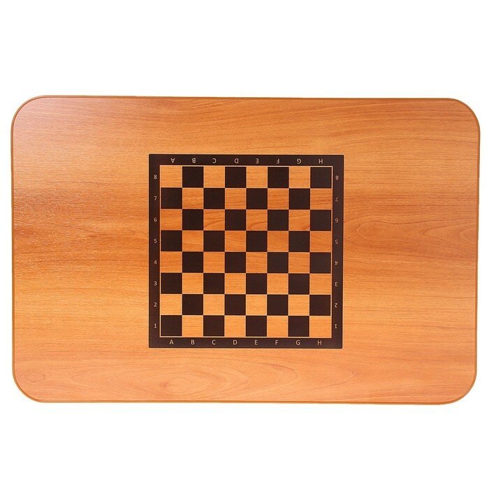 Стол туристический игровой (шахматы) "Ника" (75*50 см) выс.50 (62) см ТСТИ Nika - фото №3