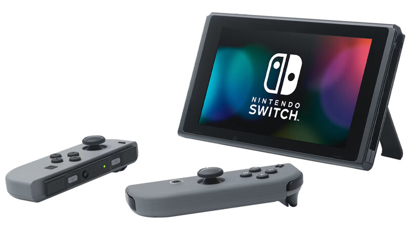 Nintendo Switch. Обновленная версия (цвет серый)