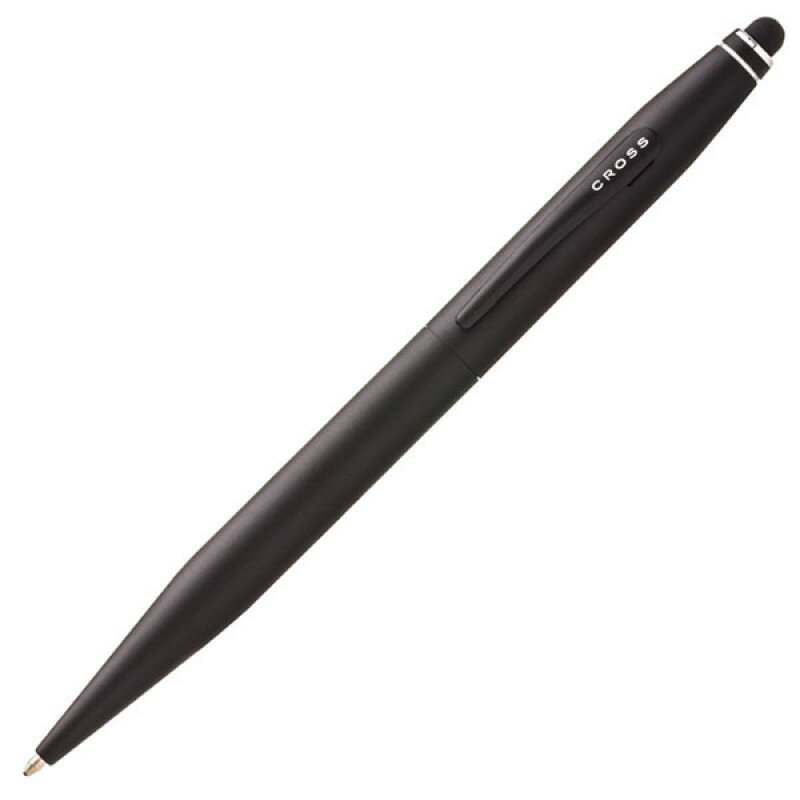 Cross Шариковая ручка Tech2 со стилусом 6мм. черный матовый. (AT0652-1)