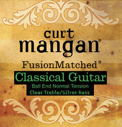 Curt Mangan Ball-End Normal Tension струны для классической гитары