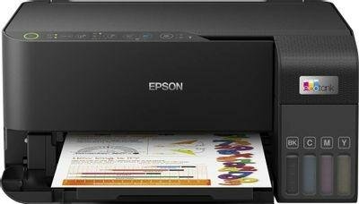 МФУ струйный Epson L3550 C11CK59405 A4 WiFi, черный