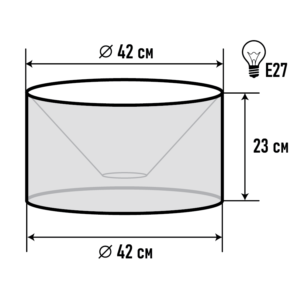 Светпромъ А24046 Абажур - фотография № 2