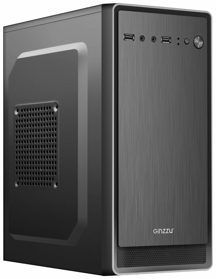 Ginzzu B180 2*USB 2.0,AU (500w)