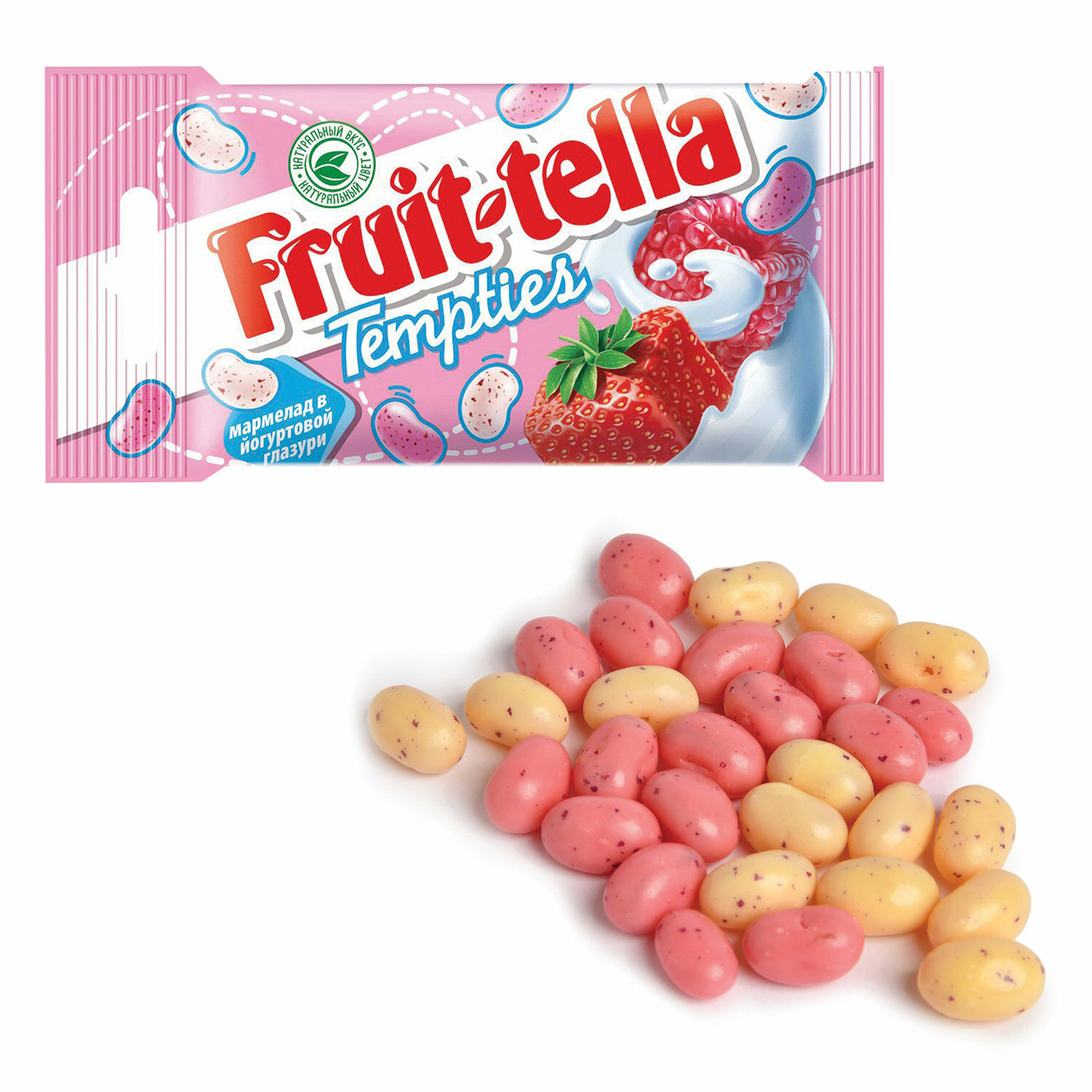 Мармелад жевательный FRUITTELLA (Фруттелла) "Tempties", 35 г, пакет, 67887 - фотография № 2