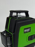 NeroFF / Лазерный уровень NeroFF DLT-16GS (4 линии 360 градусов, луч зеленый) емкость акумулятора 2400mahх2шт. - изображение
