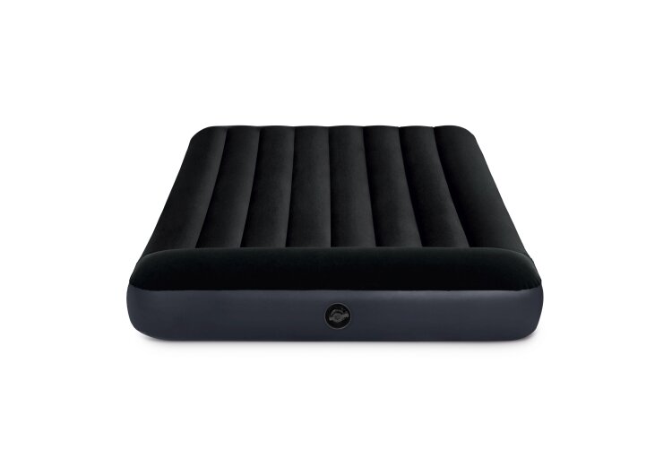 Надувной матрас INTEX Pillow Rest Classic Airbed 137х191х25 см. черный 64142 - фотография № 4