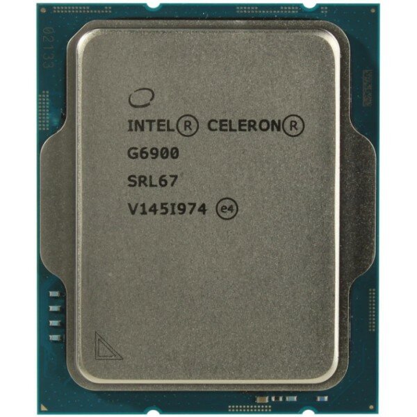 Процессор Intel Celeron G6900 3.4GHz. 2C(2P+0E)/2T. 4Mb L3. DDR4-3200. DDR5-4800. GPU UHD 710. TDP-46W. LGA1700. OEM (CM8071504651805-SRL67) EU/CN