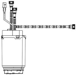 Модуль топливного насоса для автомобилей VAG Touareg (02-) бензин левый StartVolt