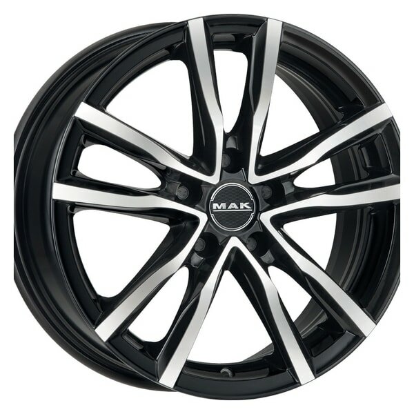 MAK Milano 17X7J 5X112 ET42 DIA76.0 Black Mirror