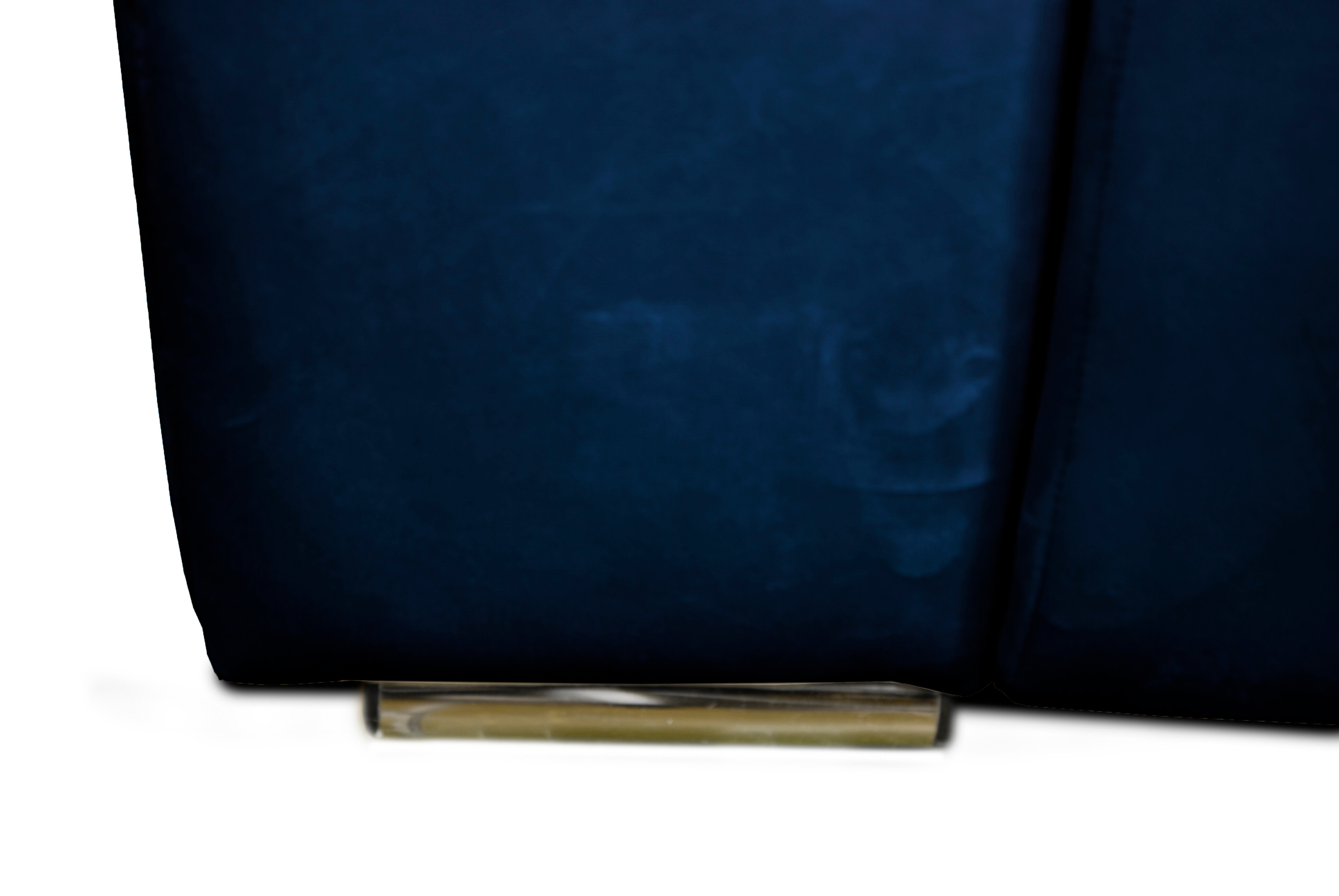 Диван угловой Ральф/2 велюр цвет темно-синий МФ Валерия - фотография № 5