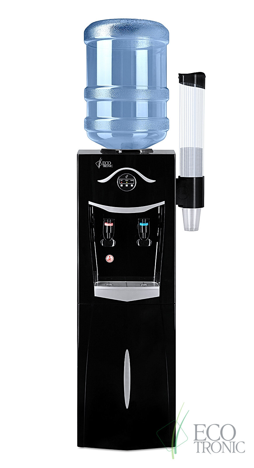 Кулер для воды Ecotronic K21-LCE black+silver