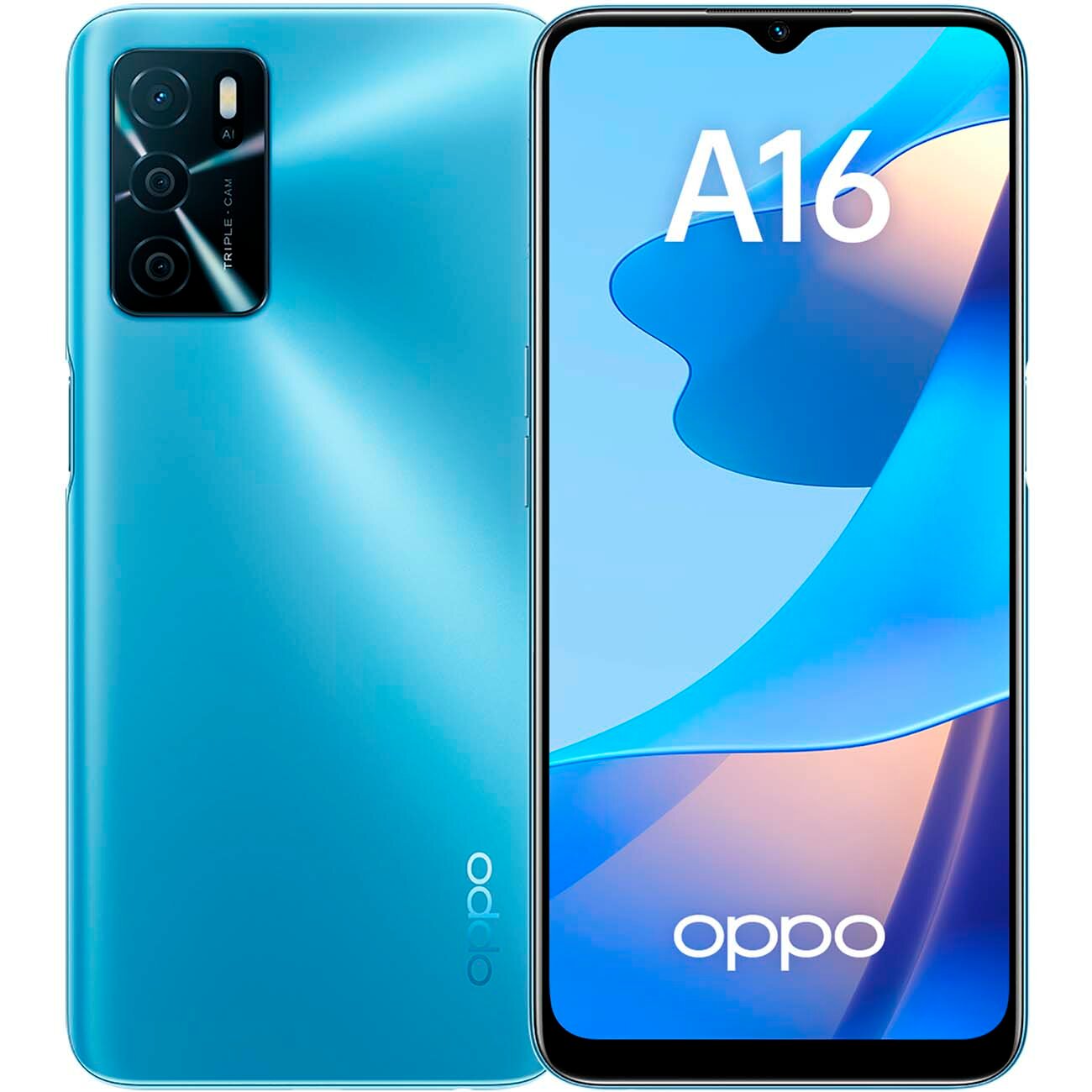 Смартфон OPPO A16 3/32GB Blue (CPH2269)