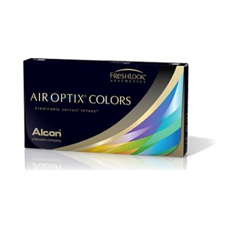 Контактные линзы Air Optix Colors, -6.00 sterling grey 2 шт.