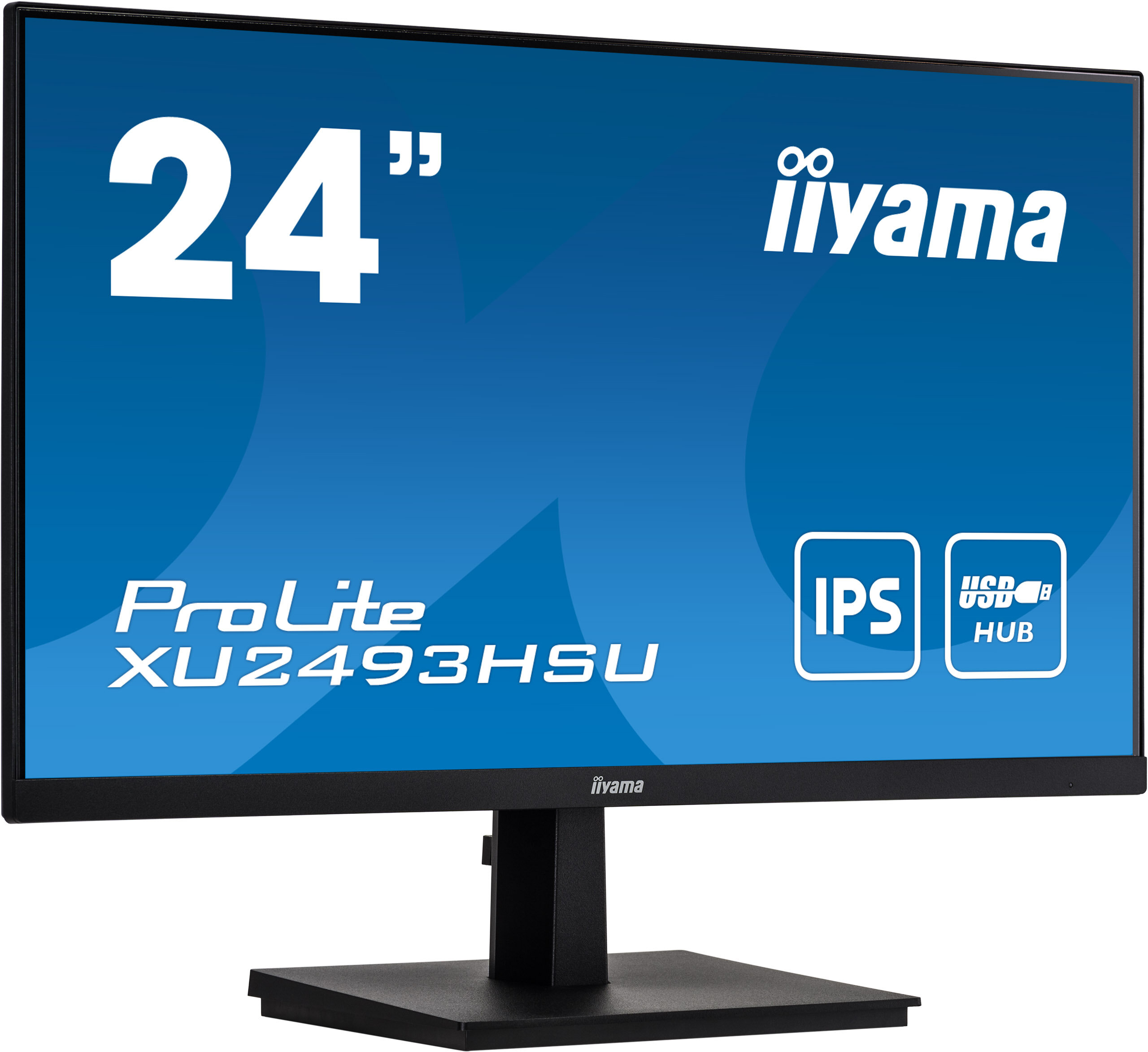 Монитор Iiyama 24" ProLite XB2483HSU-B3 1920x1080 A-MVA WLED 75Гц 4ms VGA HDMI DisplayPort