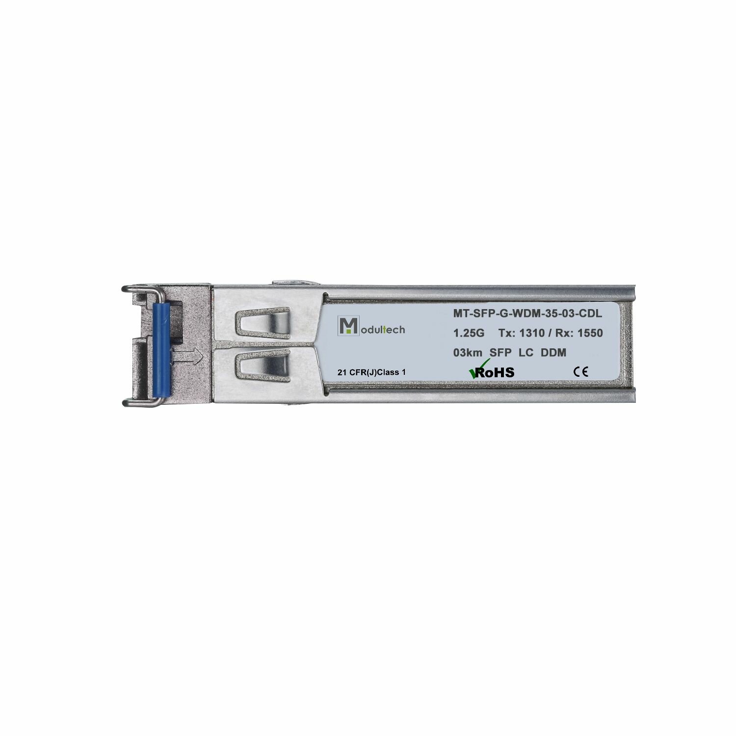 Модуль SFP WDM 125 Гбит/с 3 км 1310/1550 нм SMF LC