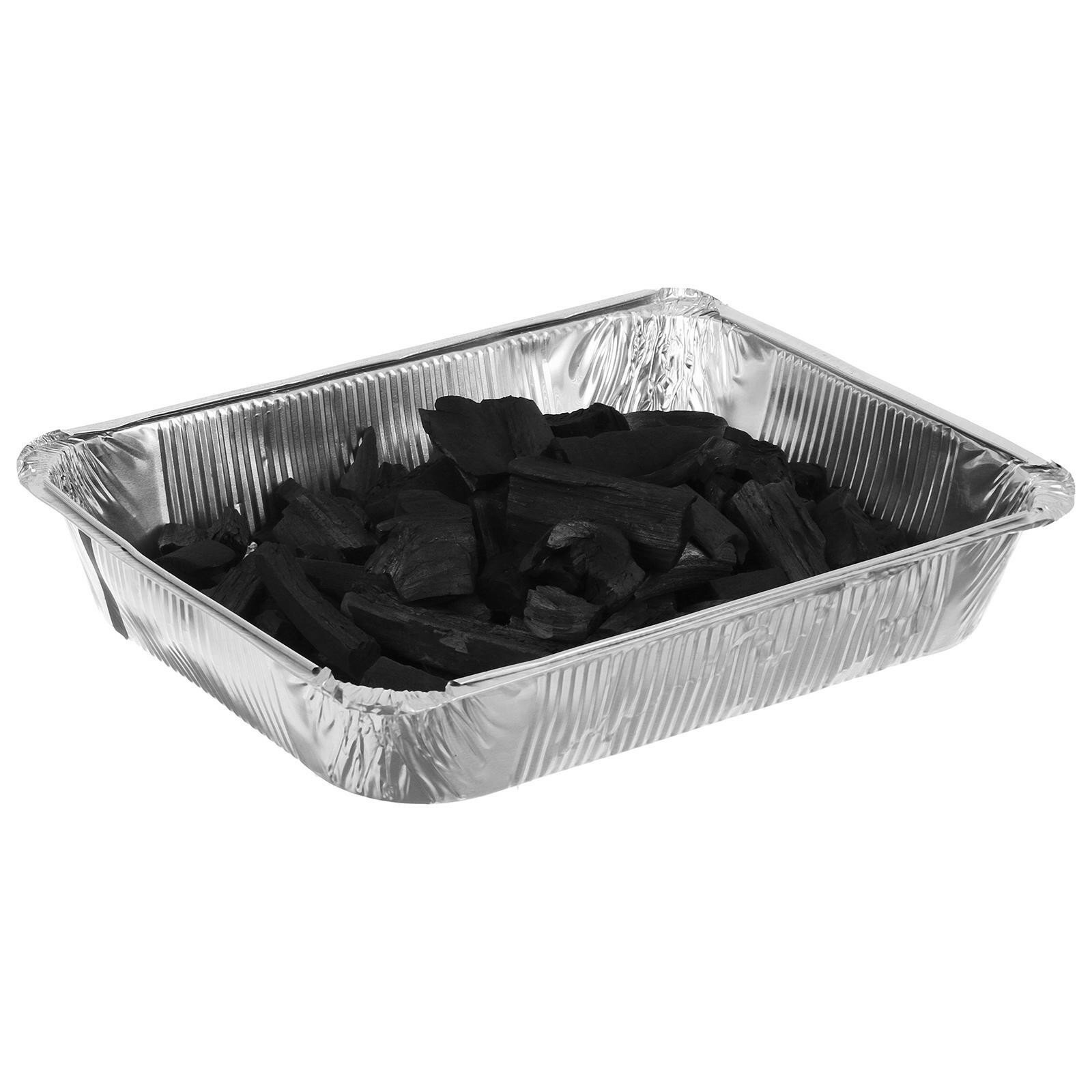 Мангал, одноразовый, 32х26х6 см, в комплекте: уголь, решётка «Сосиски» - фотография № 6