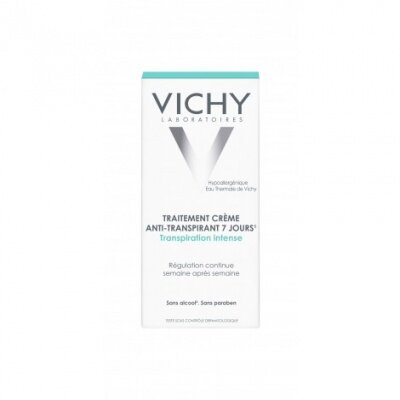 Vichy [Виши] Дезодорант-крем 7 дней Регулирующий избыточное потоотделение тюбик 30 мл