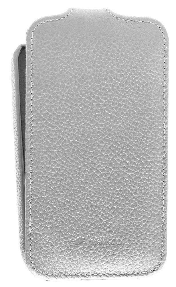 Кожаный чехол для HTC One SV / One ST / T528T Melkco Leather Case - Jacka Type (White LC)