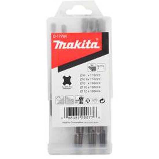 Набор буров MAKITA D-17784 SDS-plus, 5 шт