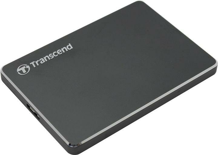 Внешний жесткий диск 2.5" USB3.0 2 Tb Transcend StoreJet 25 TS2TSJ25C3N серый