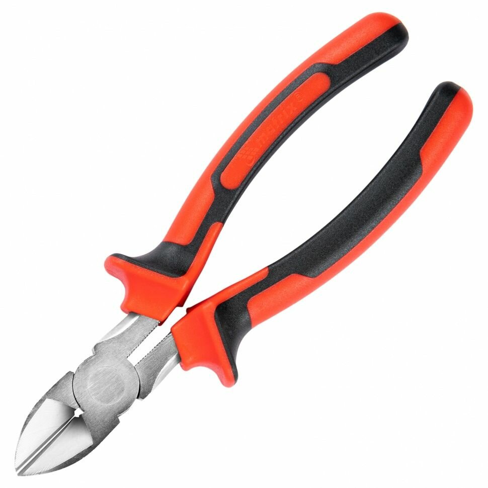 фото Бокорезы Nickel, 180 мм, никелированные, двухкомпонентные рукоятки Matrix