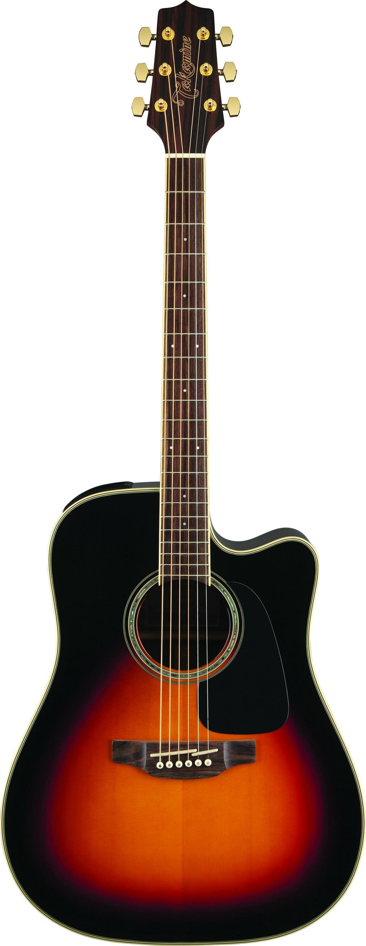 TAKAMINE G50 SERIES GD51CE-BSB электроакустическая гитара типа DREADNOUGHT CUTAWAY, цвет санберст.