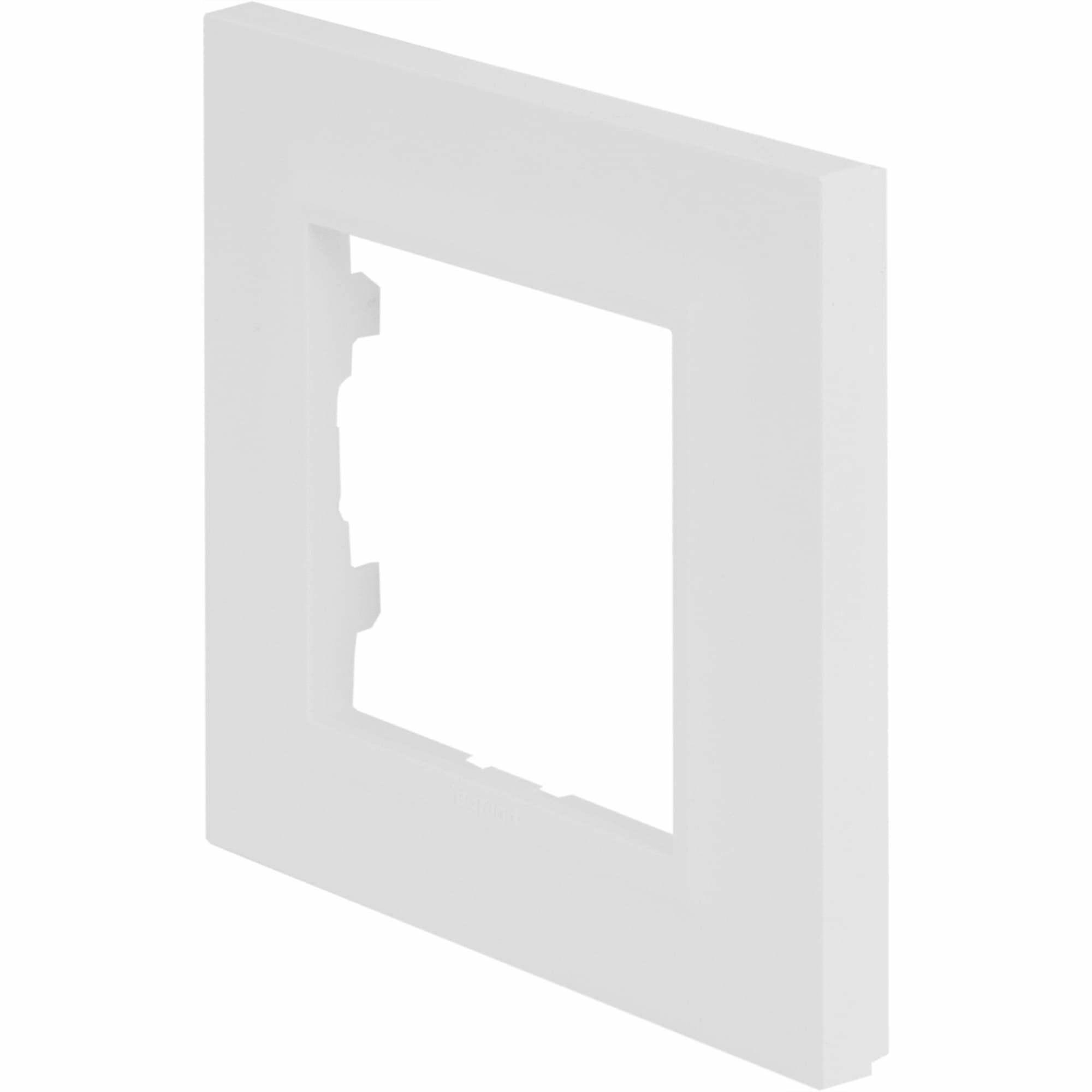 Рамка для розеток и выключателей Legrand Structura 1 пост, цвет белый. Набор из 3 шт. - фотография № 3