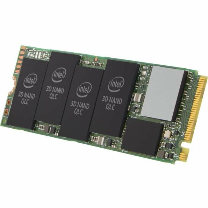 Intel SSD 660P Series PCIE 3.0 x4, M.2 80mm, 3D2 QLC, 2TB, R1800/W1800 Mb/s, IOPS 220K/220K, 400TBW (Retail)