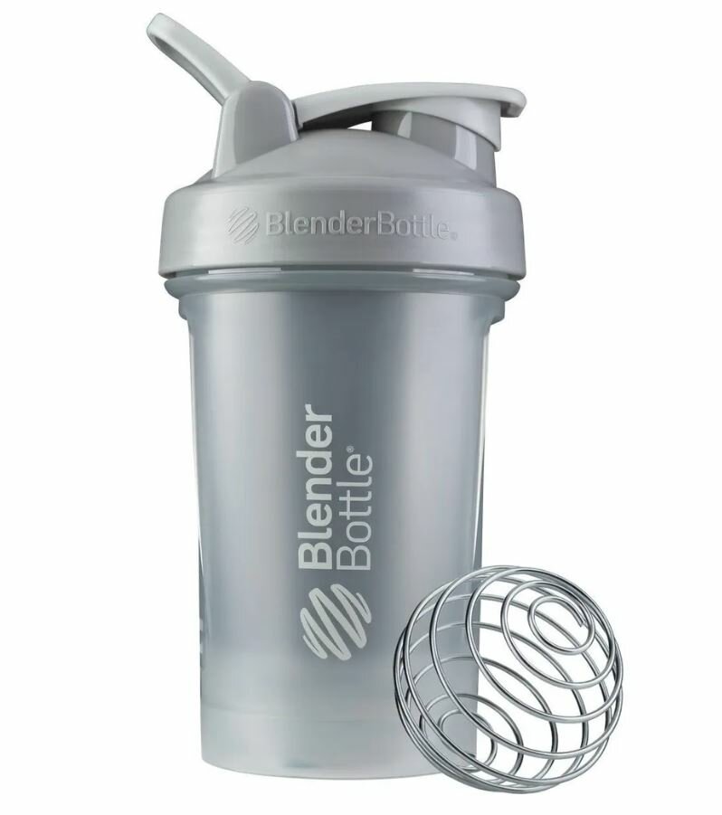 Шейкер Blender Bottle Сlassic V2, 591 ml (серый графит полноцветный)