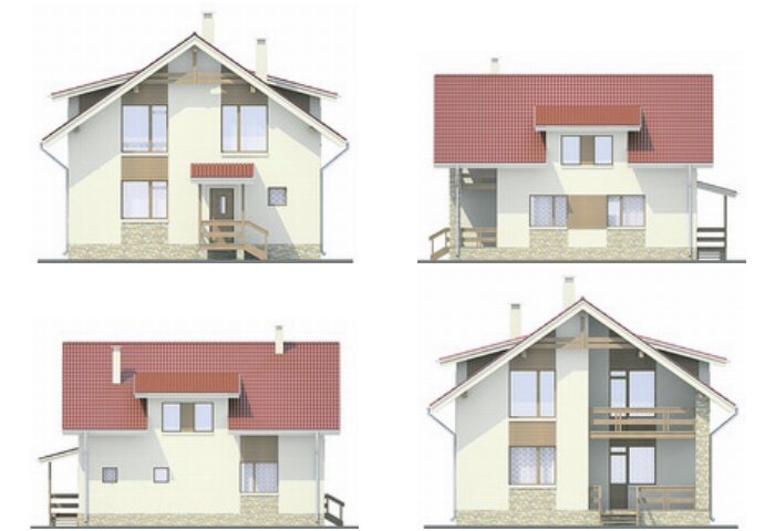 Проект дома Plans-53-39 (147 кв.м, газобетон 400мм) - фотография № 3