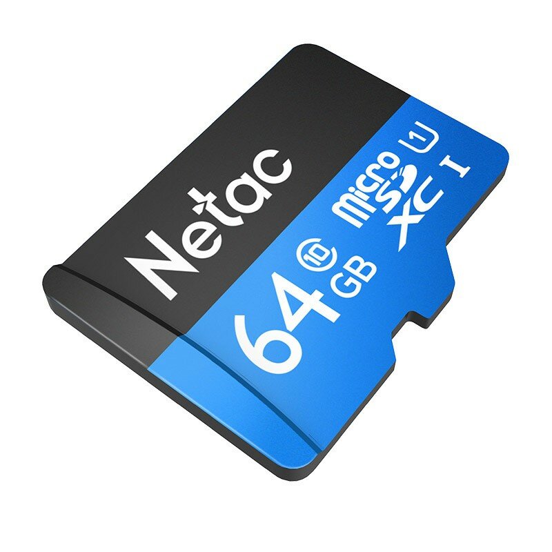 Netac Micro SecureDigital 64GB microSDXC Class10 NT02P500STN-064G-R P500 + adapter