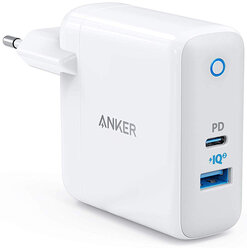 Сетевое зарядное устройство Anker Powerport USB-C PD белое (A2321321)