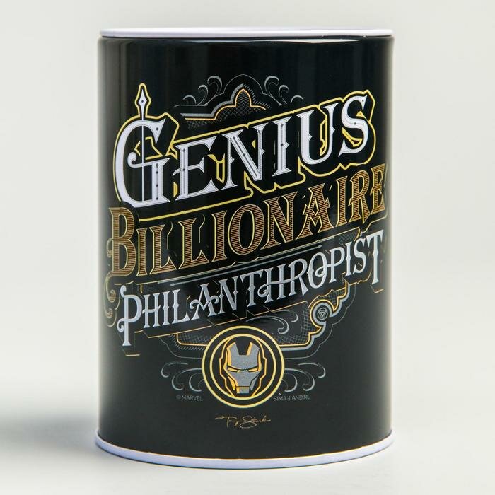 Копилка "Genius. Billionaire. Philanthropist" Мстители./В упаковке шт: 1