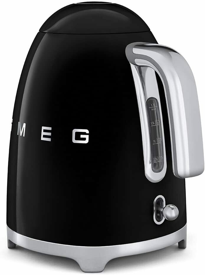 Чайник Smeg KLF01BLUK, черный, 1,7 л - фотография № 2