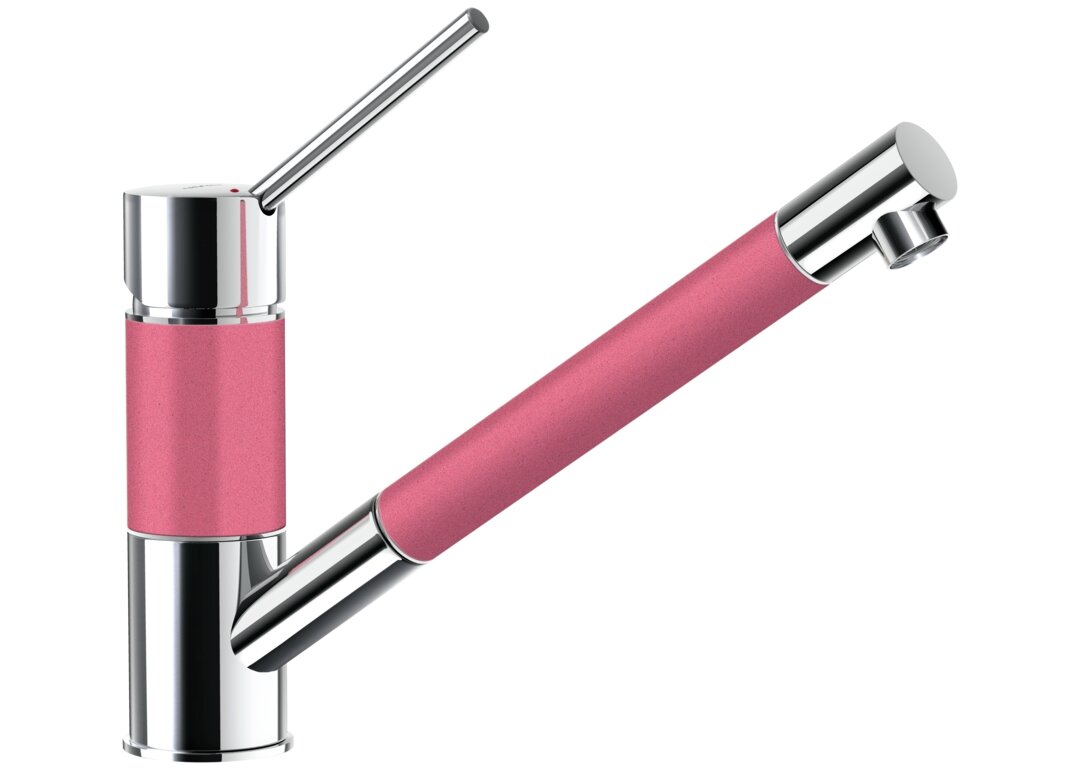 Смеситель для кухни (мойки) Schock SC-50-D (хром/гранит), розовый