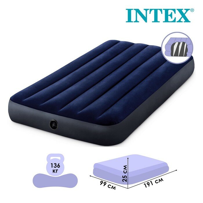 INTEX   Classic Downy Fiber-Tech, 99 x 191 x 25 , 64757