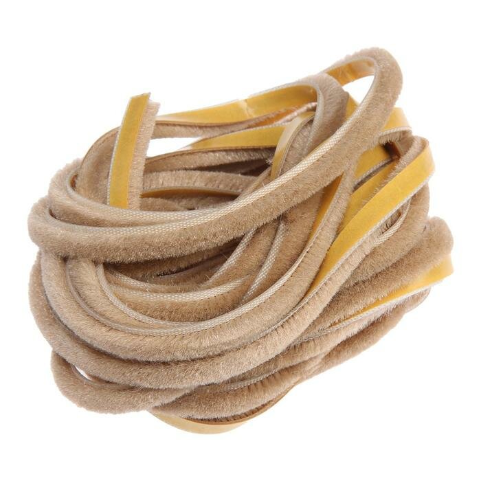 фото Шлегель для шкафа купе 7*6 мм бежвый (6 м) Ш5Р6