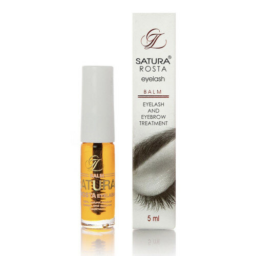 SATURA Rosta Eyelash Balm Бальзам для укрепления и роста бровей и ресниц 5 мл